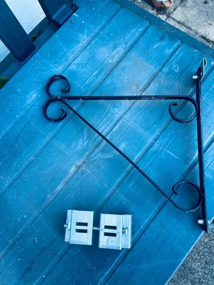 Photo of free Hanging basket bracket & fence post clamp (Sudbury Hill HA1) #1