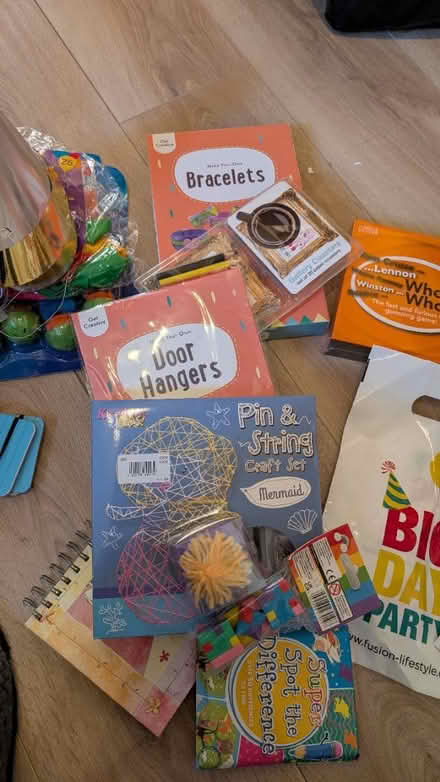 Photo of free Box of kids party bag fillers (Halstead CO9) #2