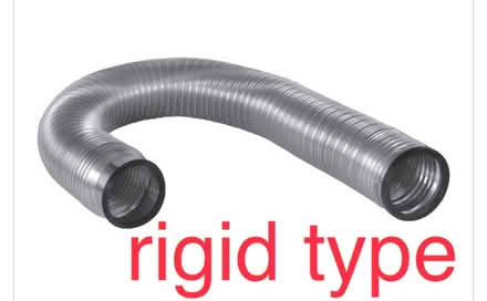 Photo of metal and flexible dryer exhaust (Wateridge Village) #2