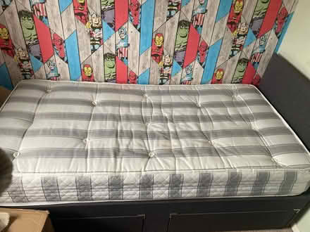 Photo of free single bed with a mattress (Ormskirk L39) #1