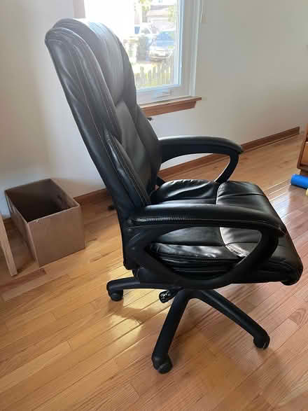 Photo of free Leather office chair (Lake in the Hills) #1