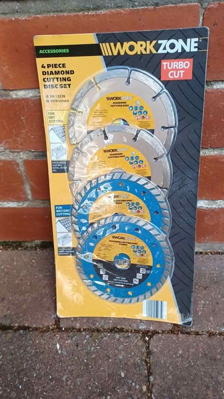 Photo of free Diamond cutting disc set (S10 crosspool) #1