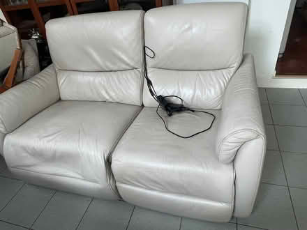 Photo of free leather sofa electric recliners (Bayside Melbourne) #1
