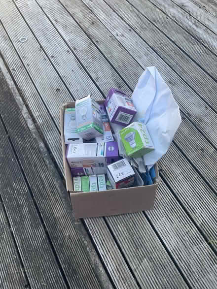 Photo of free Box of assorted light bulbs (Newbury - RG14) #1