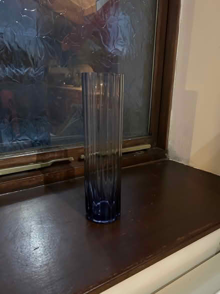 Photo of free Purple glass vase (Pallet Hill CA11) #1