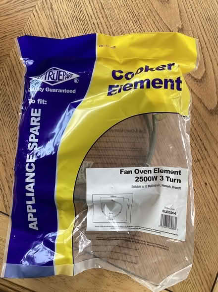 Photo of free Fan oven element (Market Drayton. TF9) #1