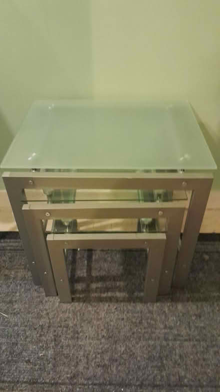 Photo of free Glass nest of tables (Ruislip HA4) #1