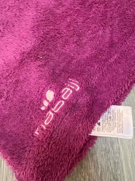 Photo of free Nabaiji Hair Towel. Burgundy. Good condition. (Southsea PO4) #2