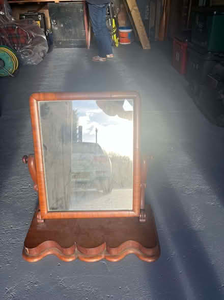 Photo of free Antique Mirror on Stand (CO13) #1
