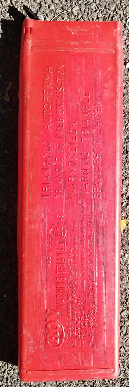 Photo of free Warning triangle (Cainscross GL5) #4