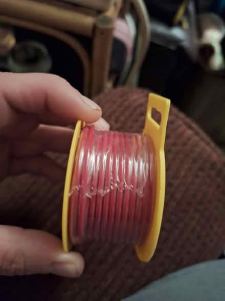 Photo of free 5amp cable - red (Loddon NR14 6) #3