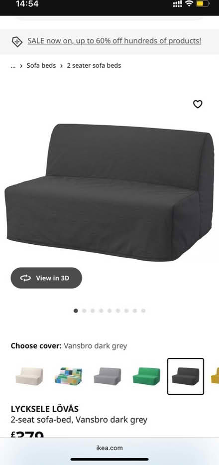 Photo of free IKEA sofa bed (N1) #1