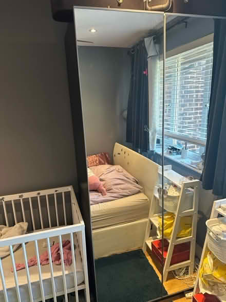 Photo of free IKEA Wardrobe with Mirrors (Hampton TW12) #1
