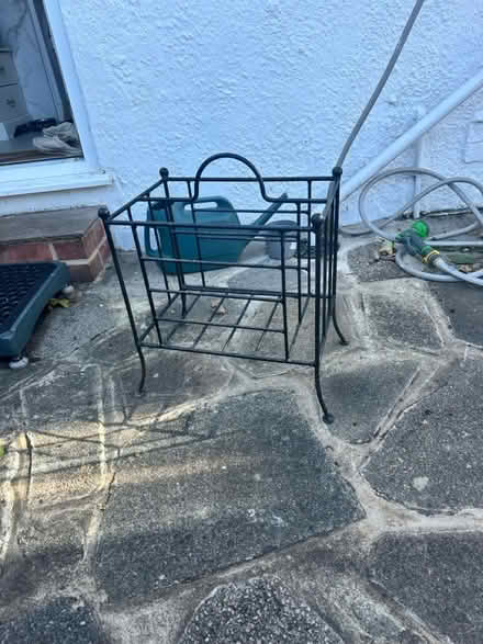 Photo of free Metal magazine rack (Hayes) #1
