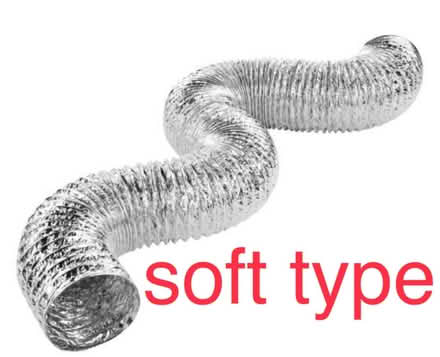 Photo of metal and flexible dryer exhaust (Wateridge Village) #1