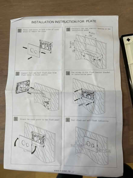 Photo of free Pneumatic flush button (BA2 5) #3