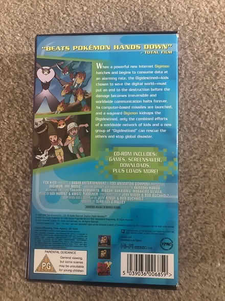 Photo of free Digimon DVD (Coulsdon, nr, train station) #1