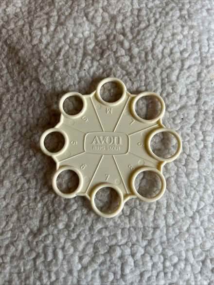 Photo of free Avon plastic ring sizer (Jennetts park RG12) #2