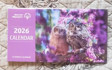 Photo of free Special Olympics 2026 Calendar (Kirkwood) #1