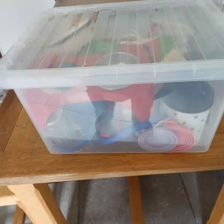 Photo of free Box of assorted cat stuff (Bear Flat) #1