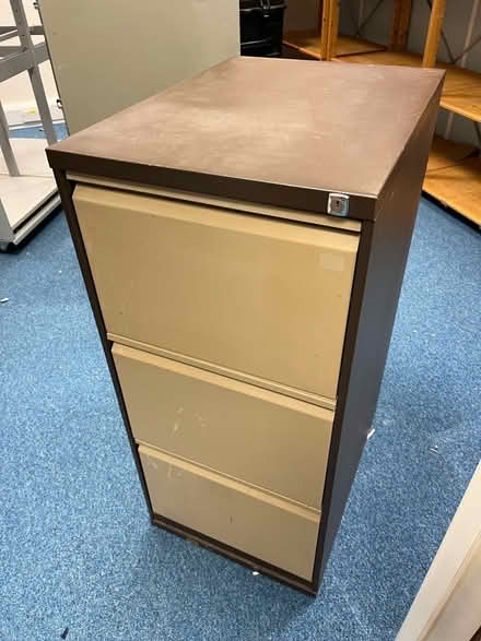 Photo of free Smaller filing cabinet (Trowbridge BA14) #2