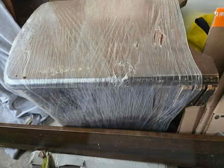 Photo of free Double bed frame solid wood PLUS (Oakwood village) #1