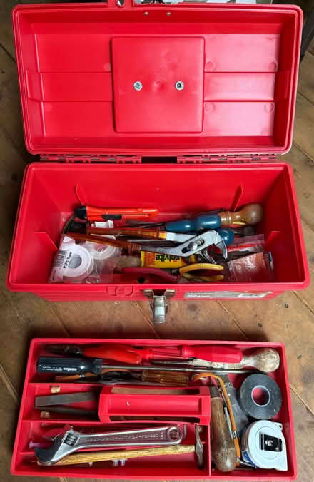 Photo of free 16inch Tool Box with Random Tools (Cutteslowe OX2) #1