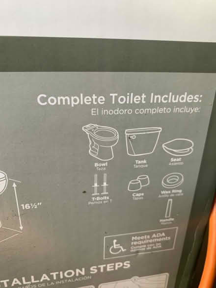 Photo of free Eljer toilet (Mahtomedi) #3