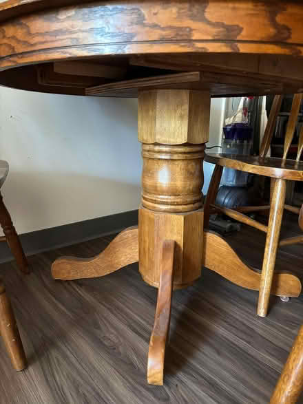 Photo of free Pedestal table (French rd area) #3