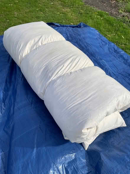 Photo of free Danish cotton and duck mattress (Waterbeach CB25) #2