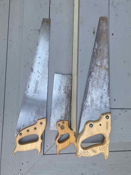 Photo of free Carpenter's saws (3) (Nr Fresh Pond & Mt Auburn Cem.) #1