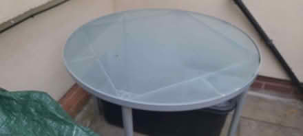 Photo of free Large glass top garden table (Wake Green B13) #2