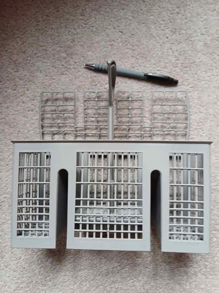 Photo of free Grey plastic dishwasher cutlery holder (Eccleshill BD2) #1