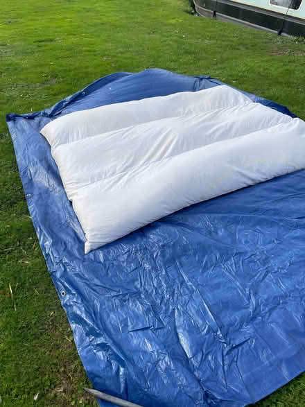 Photo of free Danish cotton and duck mattress (Waterbeach CB25) #1