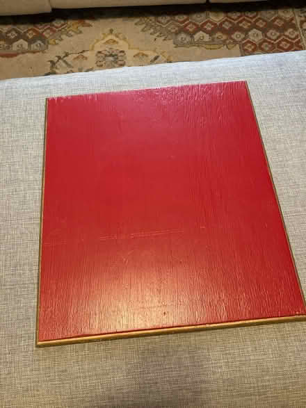Photo of free Sold wood plaque (Woburn) #2