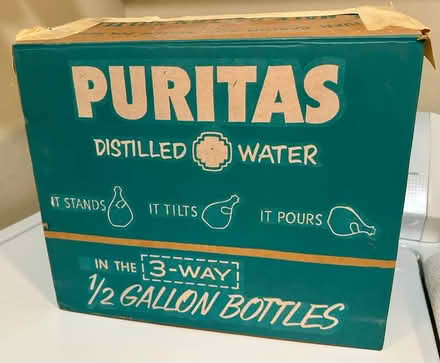 Photo of free Puritas Distilled Water Bottles (West San Jose 95128) #2