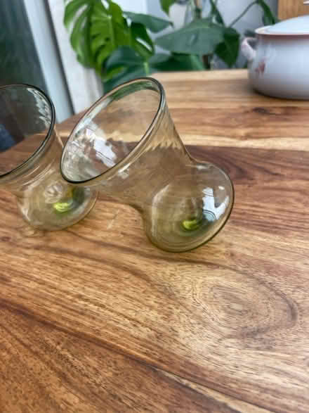 Photo of free 2 x green glasses (Croydon) #1