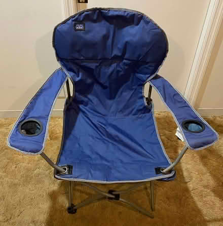 Photo of free Blue camping chair Missing Foot Pad (Madison) #3