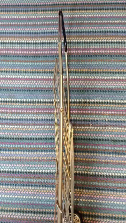 Photo of free folding metal shopping basket on wheels (West Marina TN38) #3