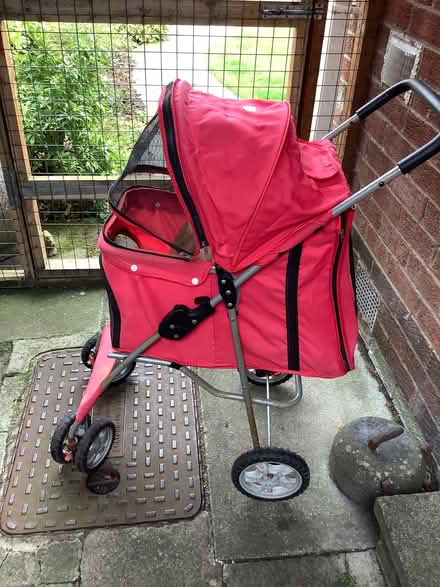 Photo of free Folding dog/cat buggy (Balerno EH14) #1