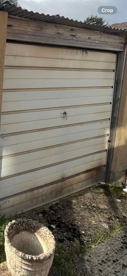 Photo of free Old metal garage door (Cheltenham) #1