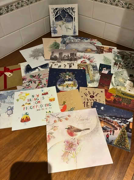 Photo of free Used Xmas cards for crafts/gift tags - (Penarth CF64) #1