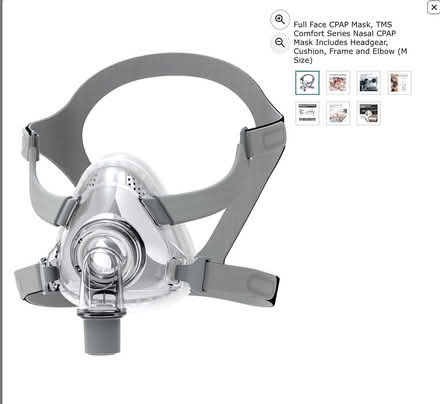 Photo of free Full Face Medium CPAP Mask (Plymouth) #1