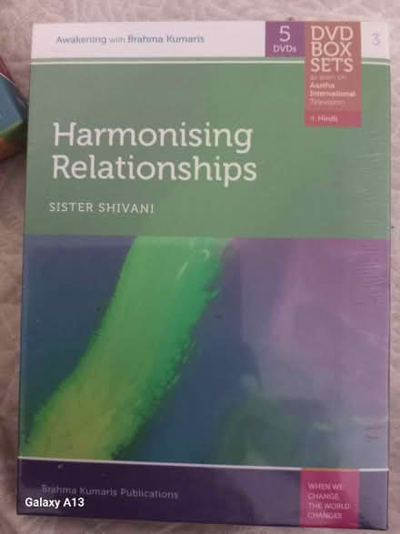 Photo of free 5 DVDs on Harmonising Relationships (Slough central SL1) #1