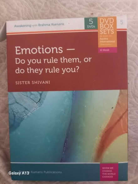 Photo of free 5 DVDs on learning about Emotions (Slough central SL1) #1