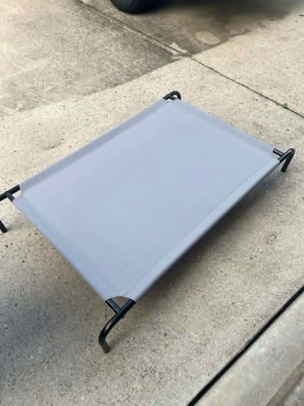 Photo of free Large elevated dog bed (West Cary) #2
