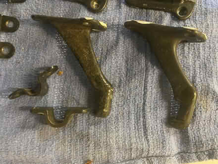 Photo of free Stair rail hangers (Nr Fresh Pond & Mt Auburn Cem.) #2