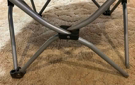Photo of free Blue camping chair Missing Foot Pad (Madison) #2