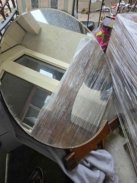 Photo of free Double bed frame solid wood PLUS (Oakwood village) #2
