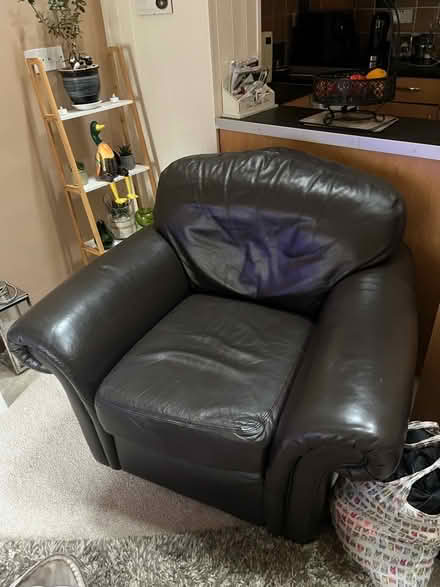 Photo of free Leather Chair (Penrith CA11) #1